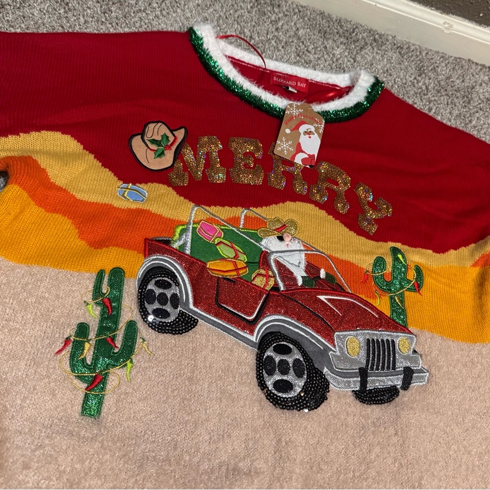 Red Merry Christmas Sweater